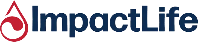 Impactlife Blood Center Logo